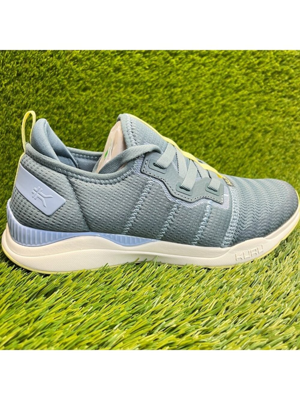 Kuru Stride Move Womens Size 8.5 Blue White Athletic Running Shoes Sneakers